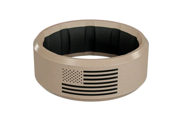 Groove Alpha Hero Flag Ring - Flat Earth