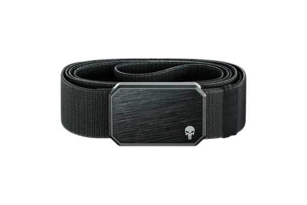 Groove Belt - Punisher Skull Black / Black