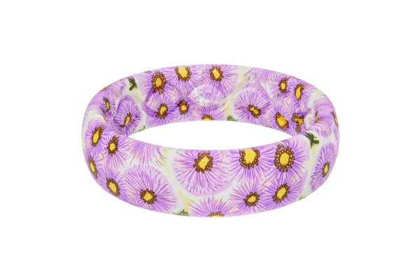 September Aster Thin Ring