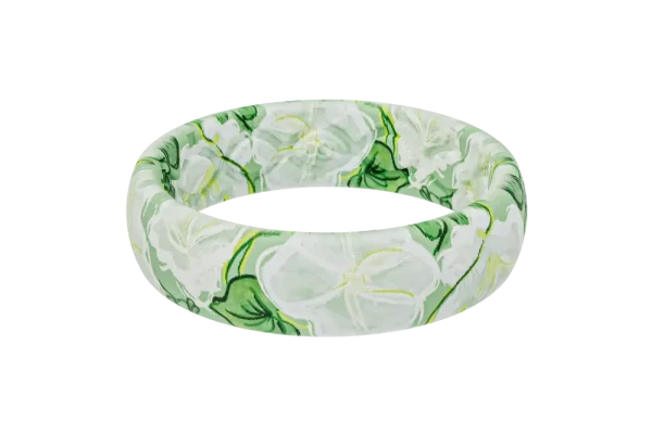 September Morning Glory Thin Ring