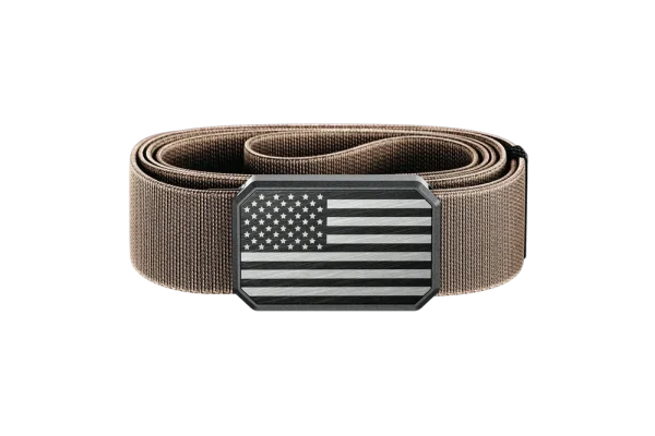Hero Flag Groove Belt Black / Coyote