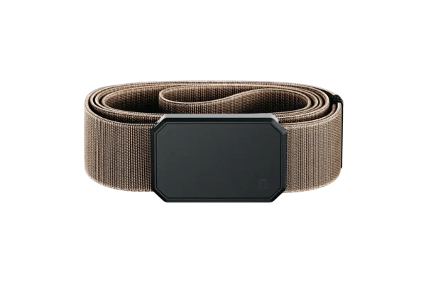 Groove Belt Soft Touch Black / Coyote Brown