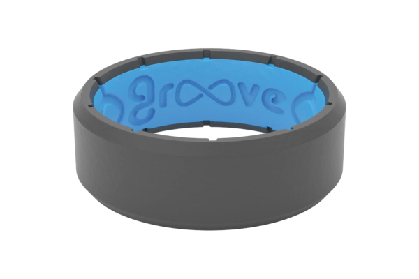 Edge Deep Stone Grey Ring
