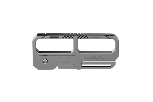 Groove™ Carabiner Knife - Silver