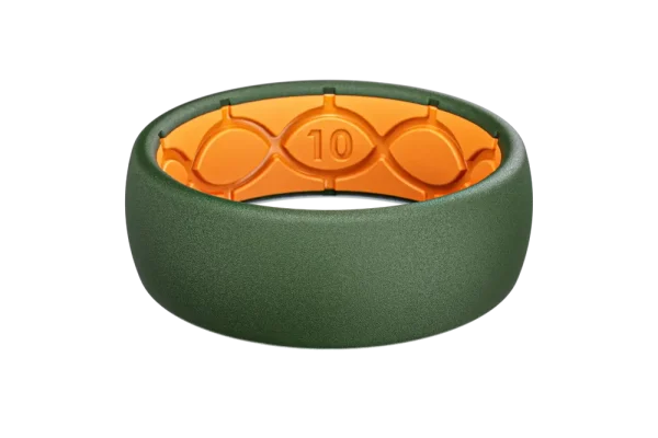 Solid Moss Green Ring
