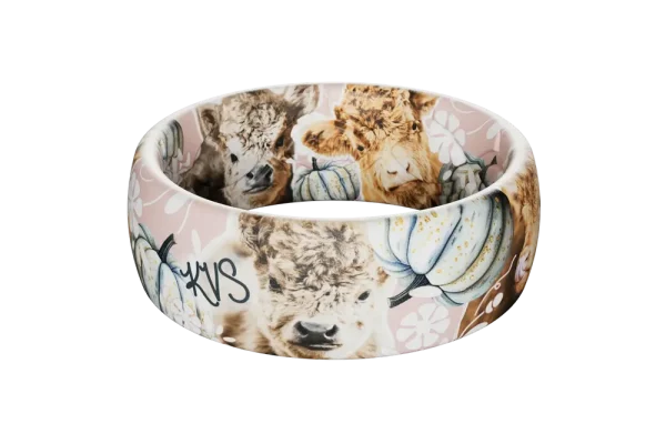 Katie Van Slyke Posie & Pumpkin Ring