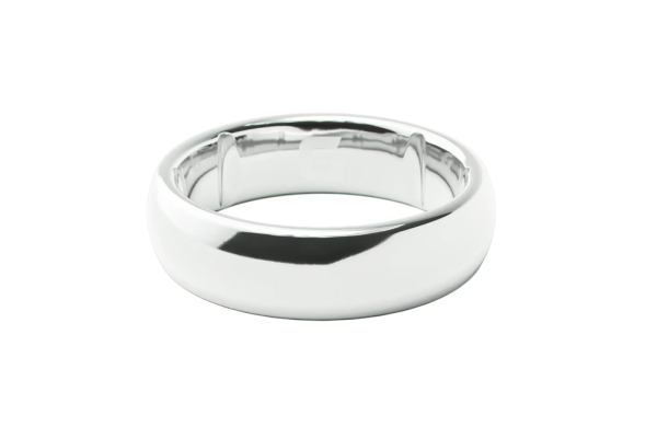Groove Ring® Tungsten 6mm - Platinum