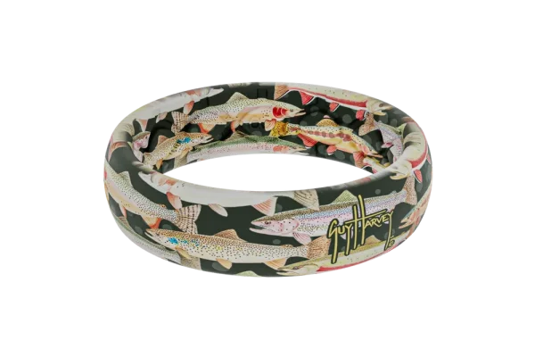 Guy Harvey Trout Species Thin Ring