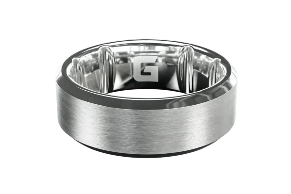 Groove Ring® Tungsten - Platinum