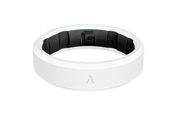 Groove Alpha Ring - White Thin